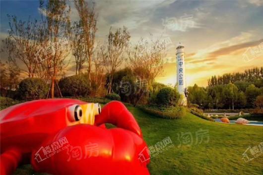 碧桂园中央公园实景图