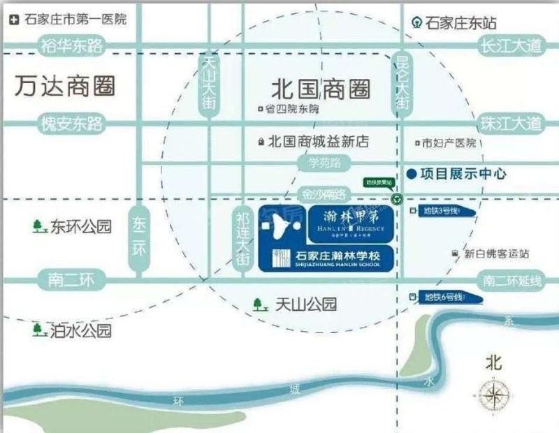 瀚林甲第位置图