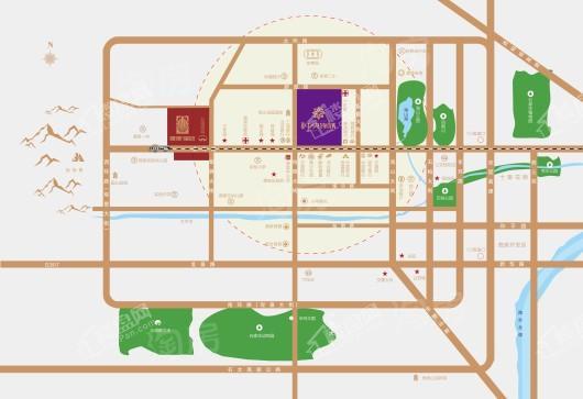 厚德·锦寓位置图