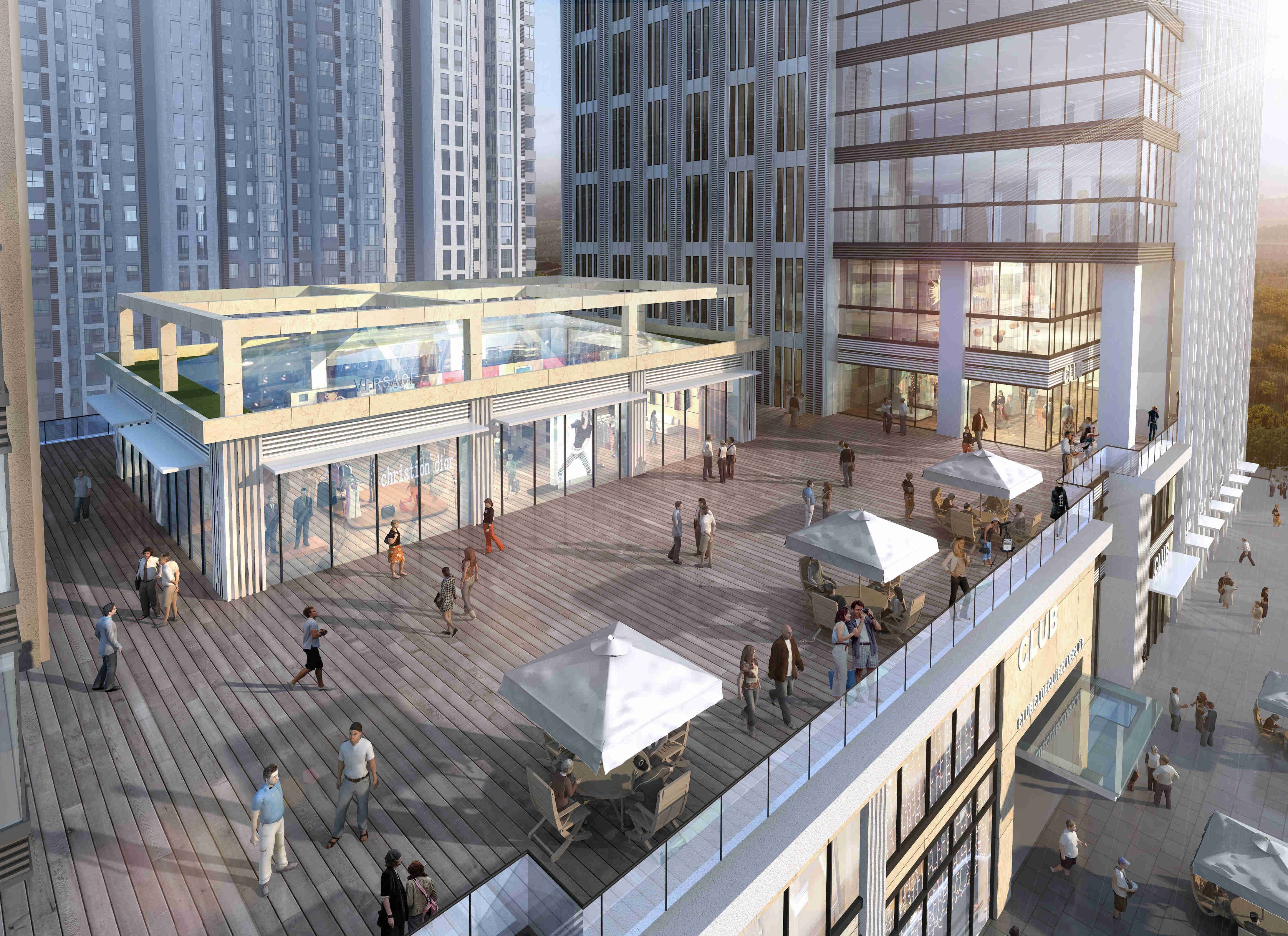 中交锦立方效果图