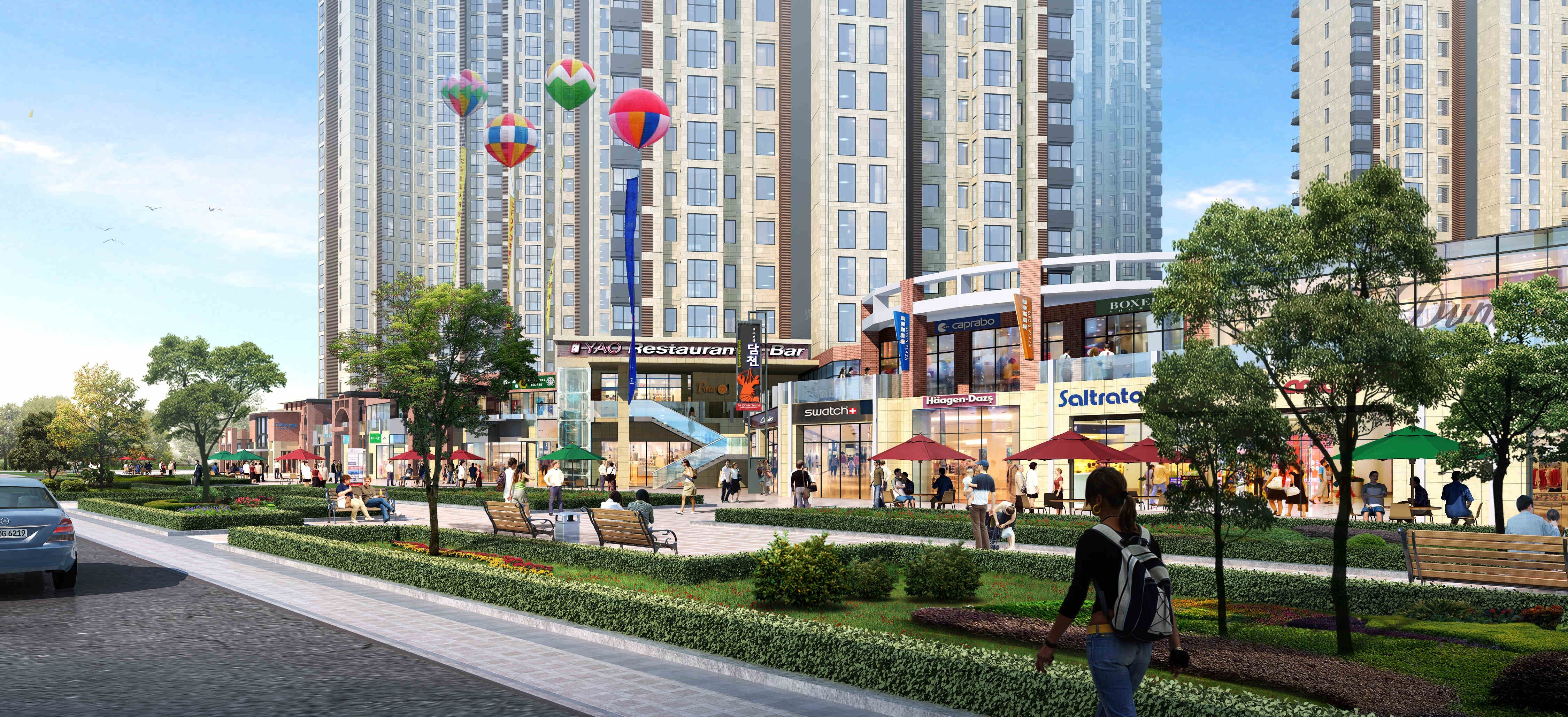 中交锦立方效果图