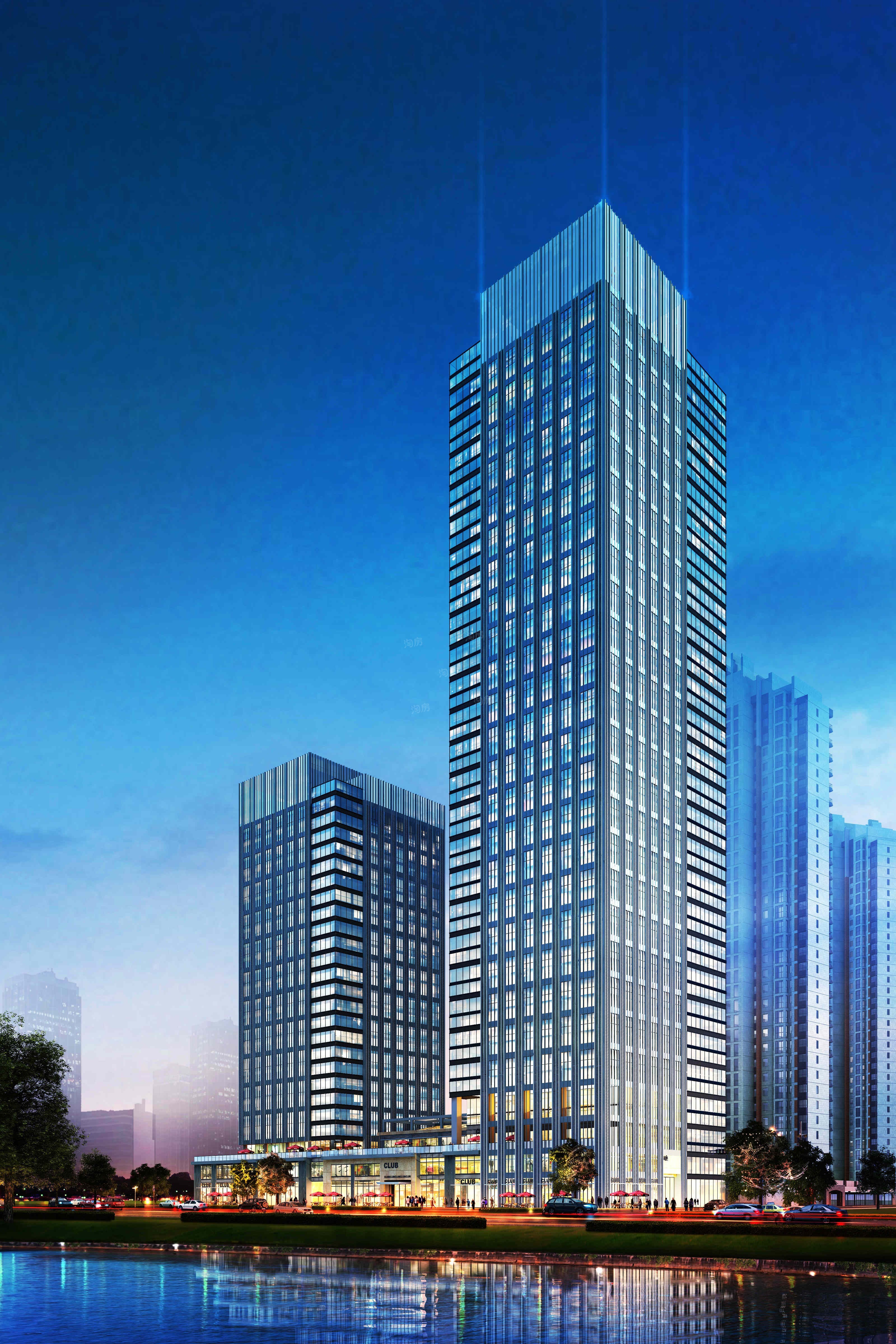 中交锦立方效果图