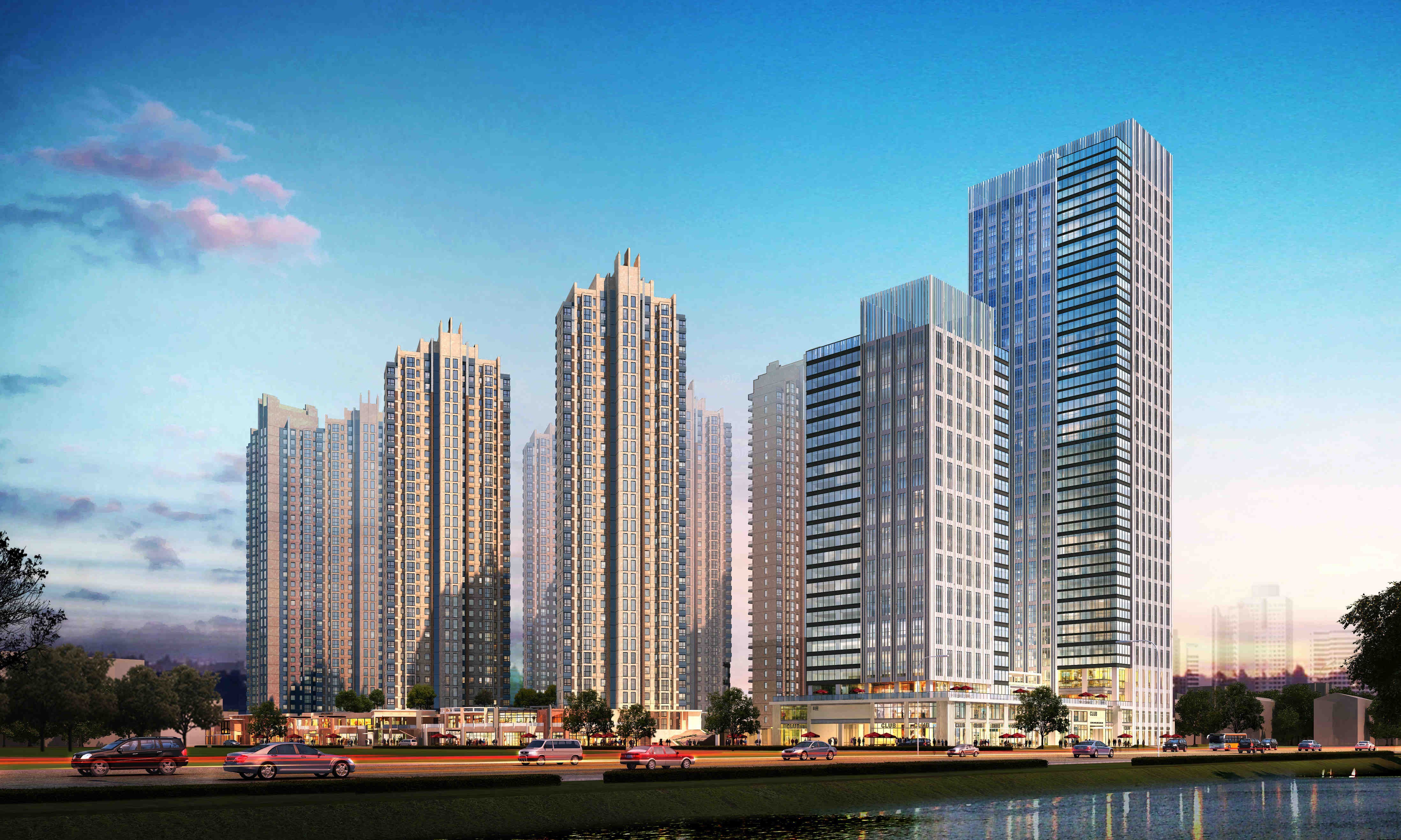 中交锦立方效果图