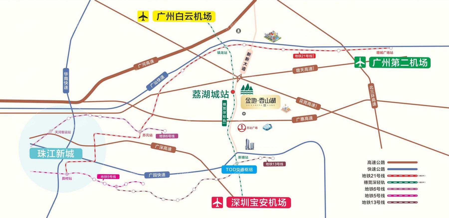 金地香山湖位置图