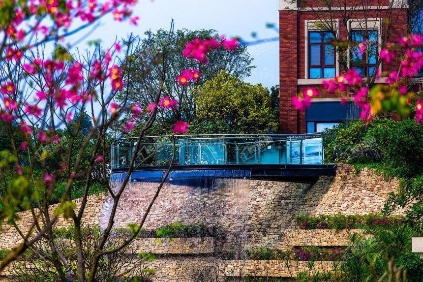 金地香山湖实景图