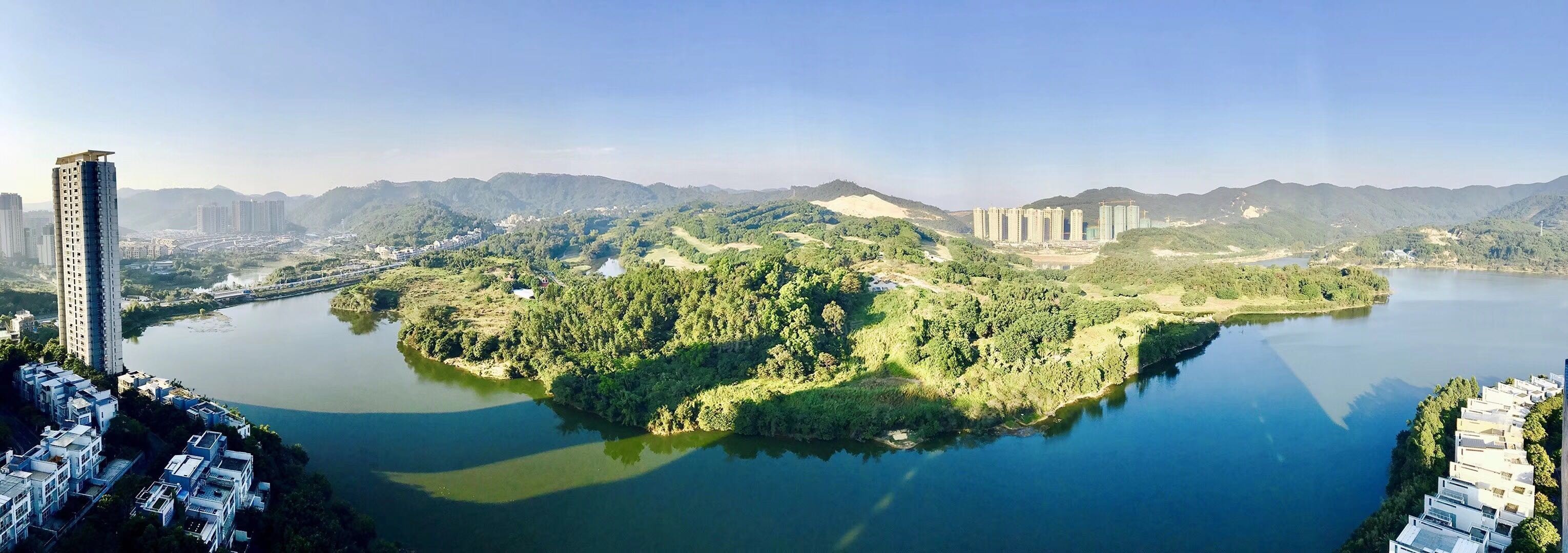 金地香山湖实景图