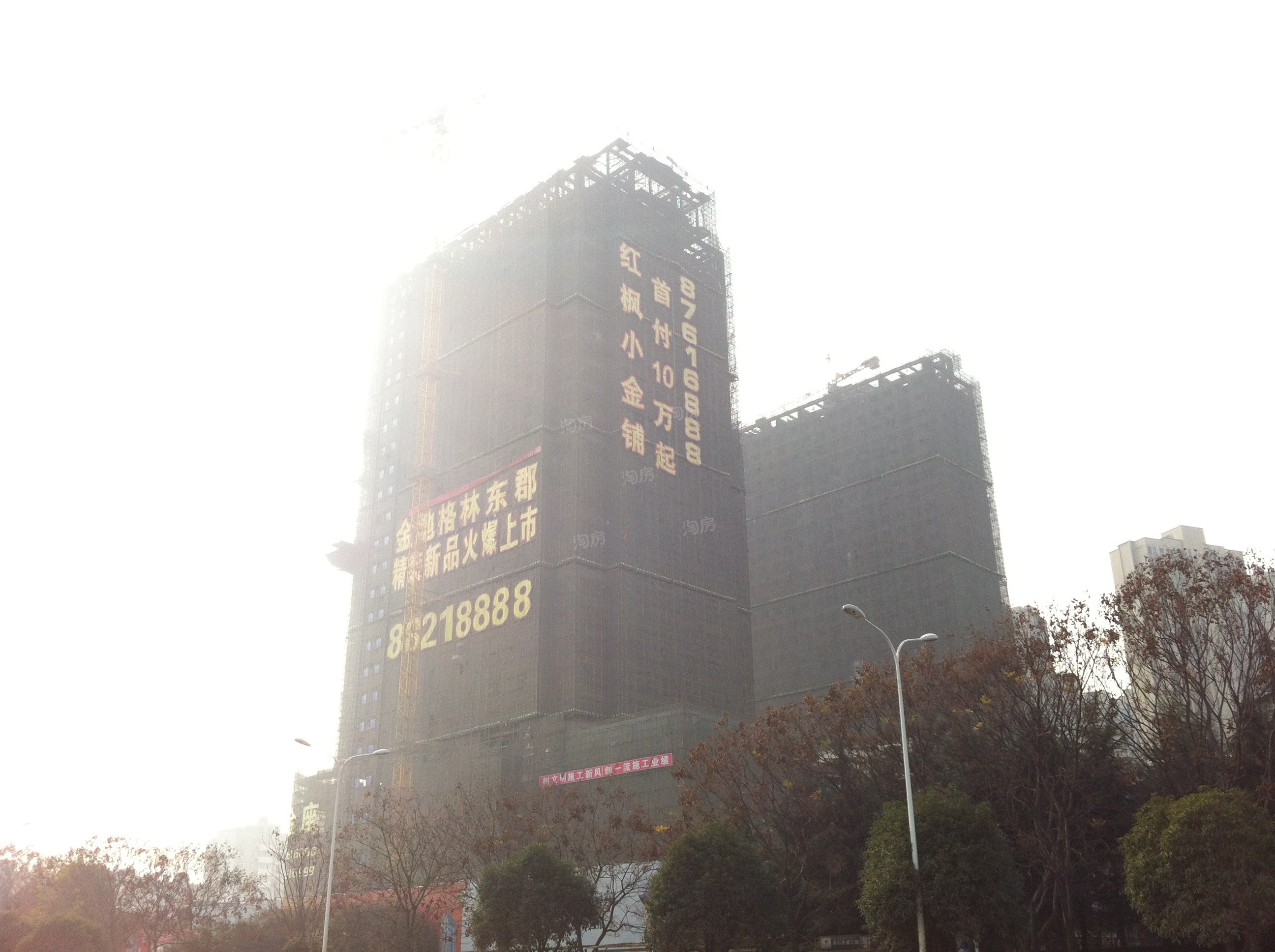 红枫金座实景图