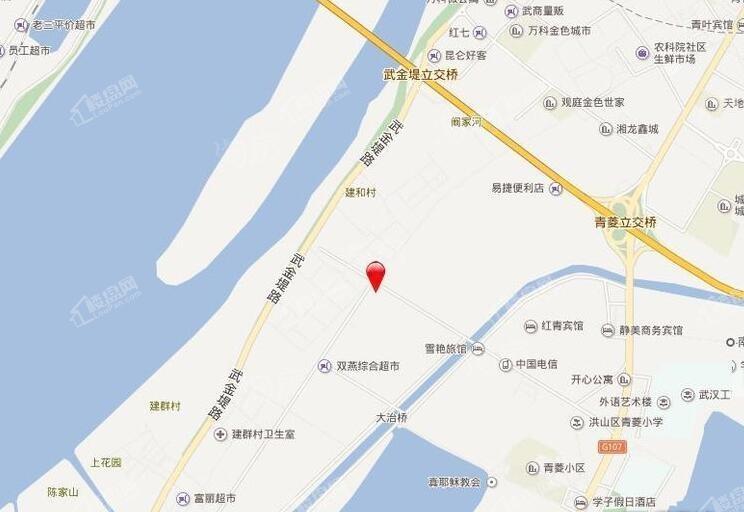 新城阅璟台位置图