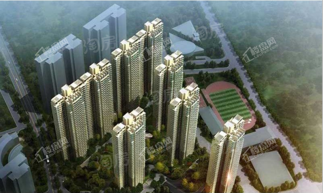 中国铁建国际城效果图