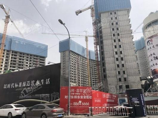 万科翡翠滨江实景图