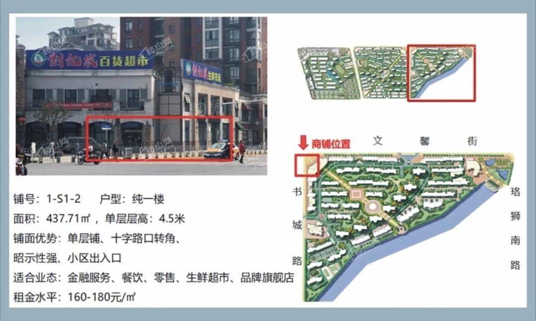 大华南湖公园世家商铺效果图