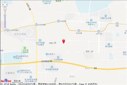 龙湖·光谷城 | 御景位置图