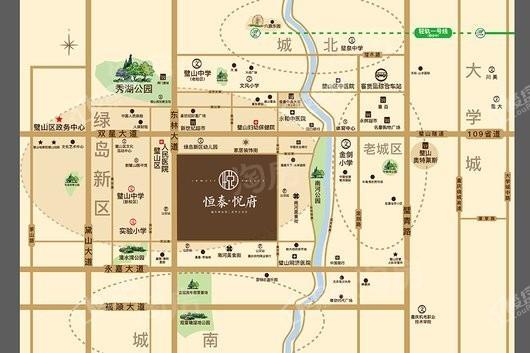 恒泰悦府位置图
