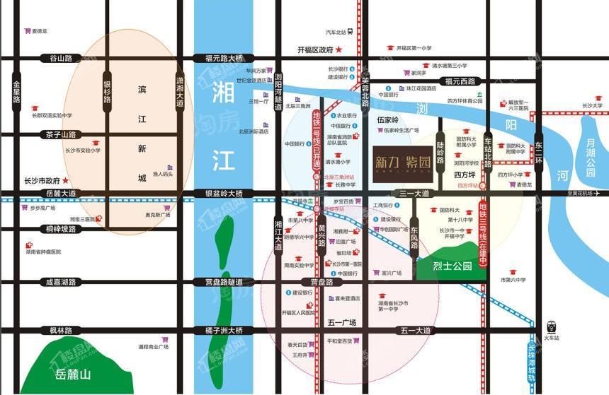 新力紫园位置图
