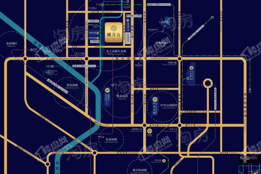 重庆映月台位置图