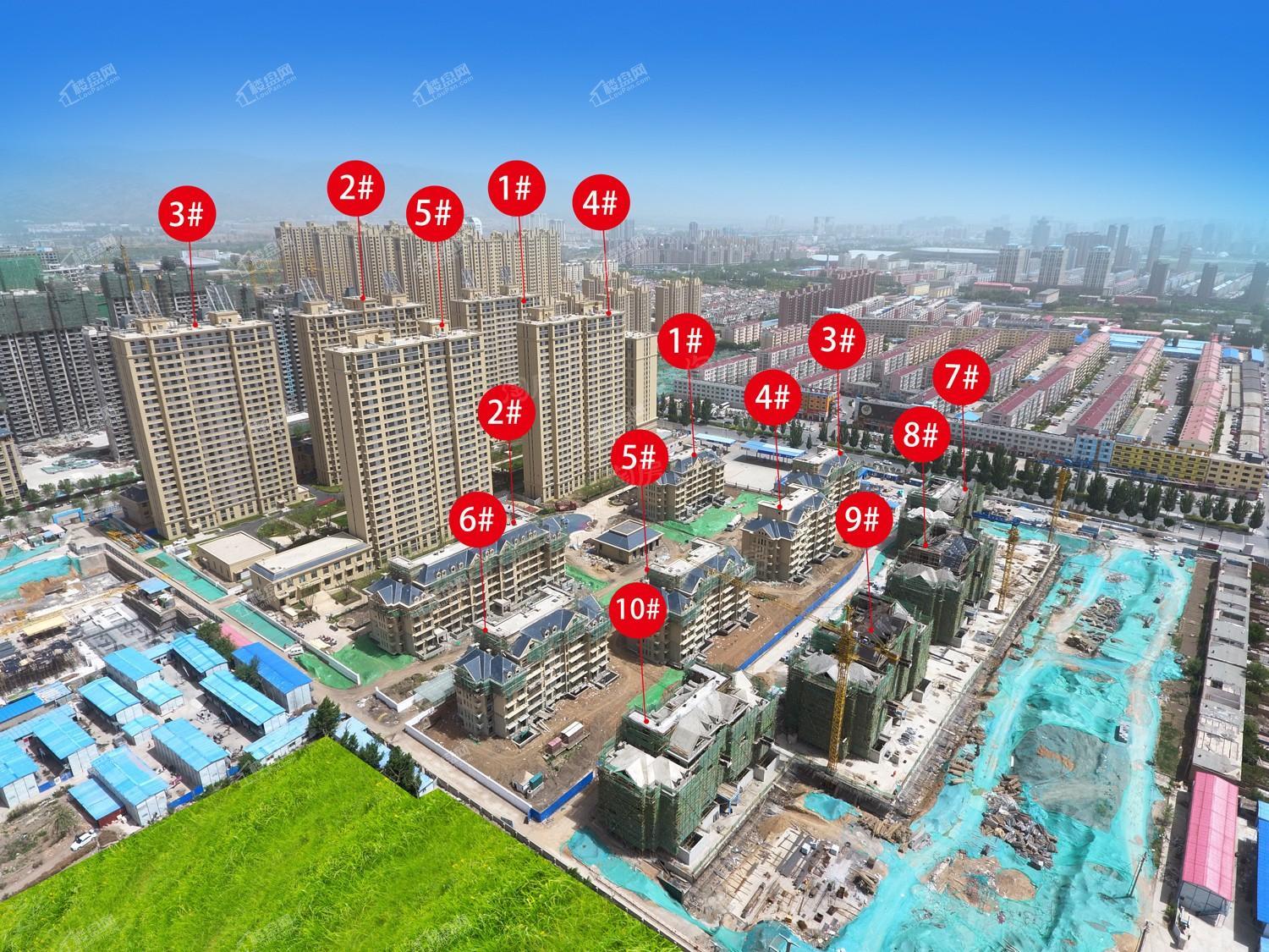 恒大翡翠华庭·铂郡实景图