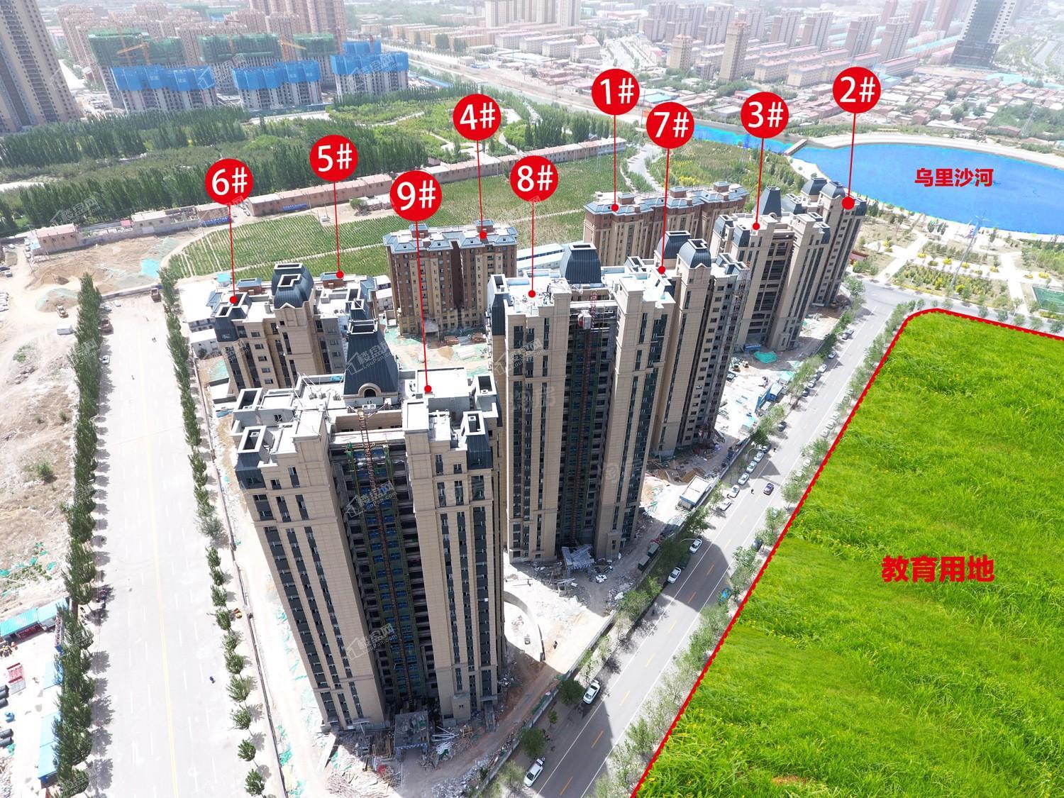 恒大翡翠华庭实景图