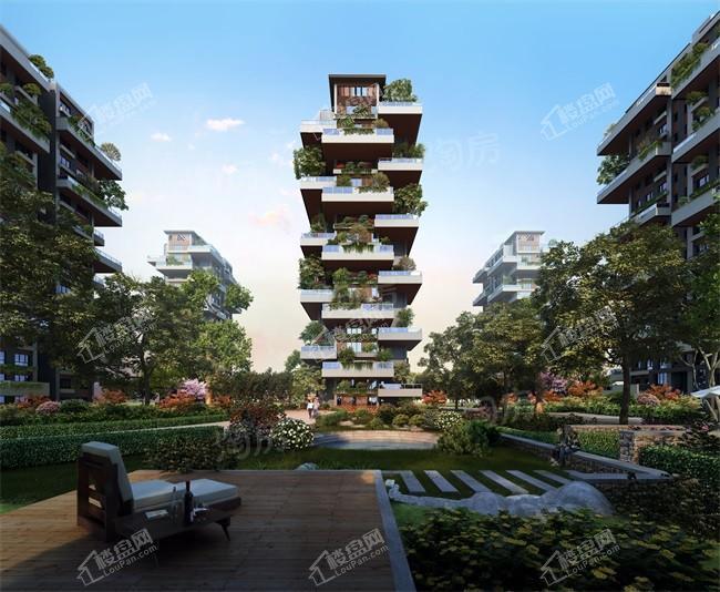 中国铁建贵安山语城效果图