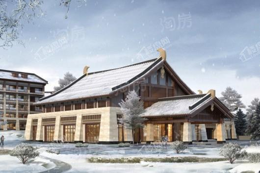 世茂莲花山小镇效果图