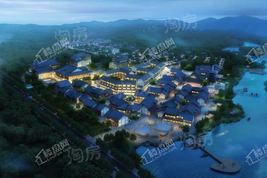 世茂莲花山小镇效果图
