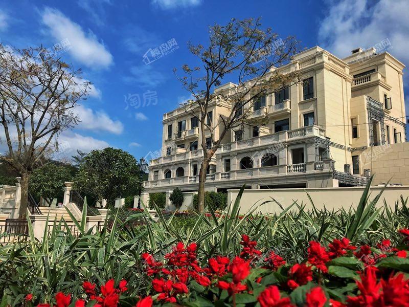 金地香山湖实景图