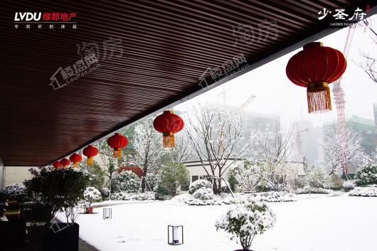 绿都地产少荃府实景图