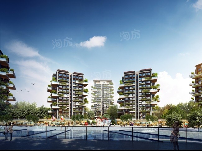 中国铁建贵安山语城效果图