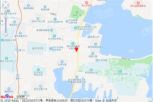 天下·南湖湾位置图