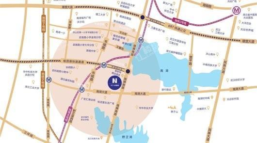 天下·南湖湾位置图