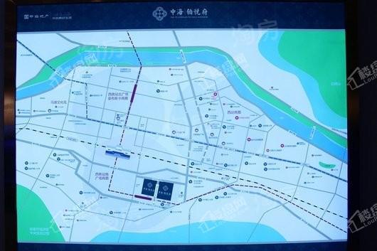 中海·铂悦府位置图