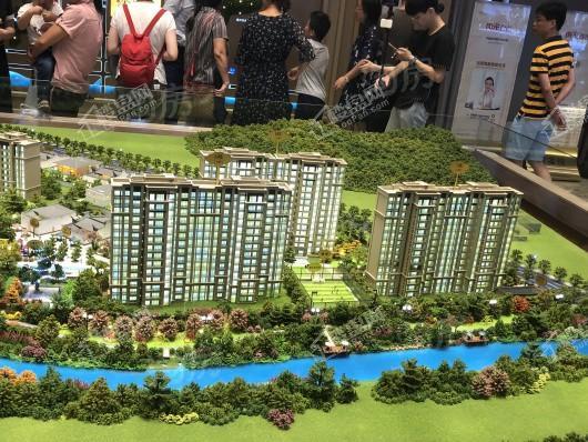 奥体金茂悦实景图