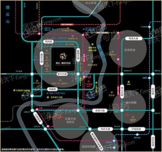 保亿御景玖园位置图