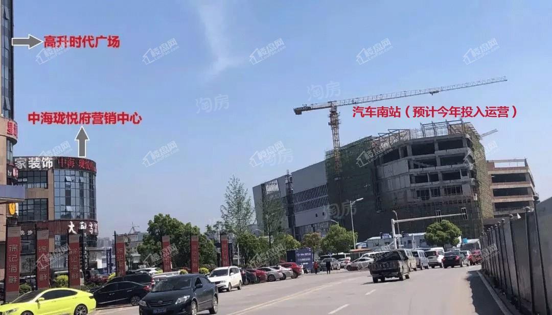 中海珑悦府位置图