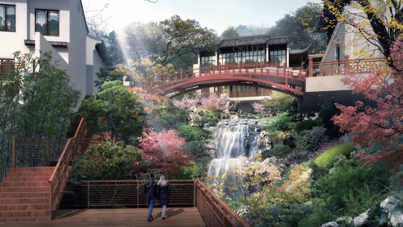 蓝光云报芙蓉园效果图