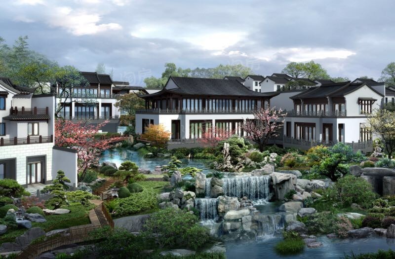 蓝光云报芙蓉园效果图