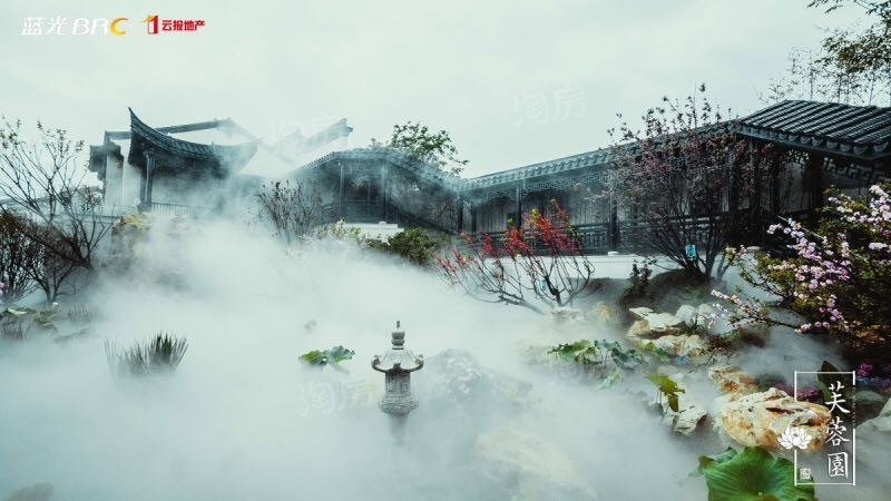 蓝光云报芙蓉园实景图