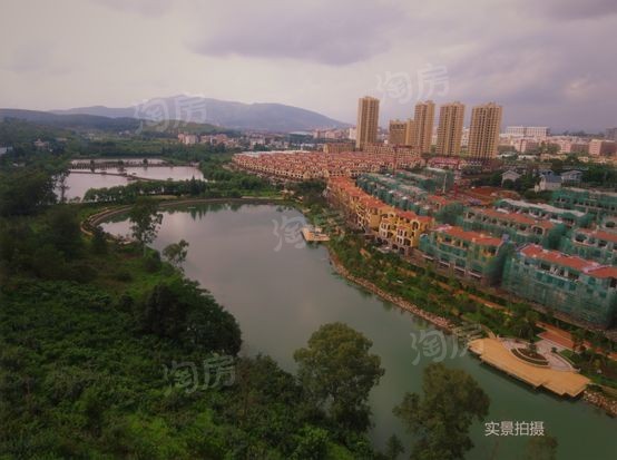 金湖盛景实景图