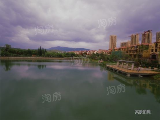 金湖盛景实景图