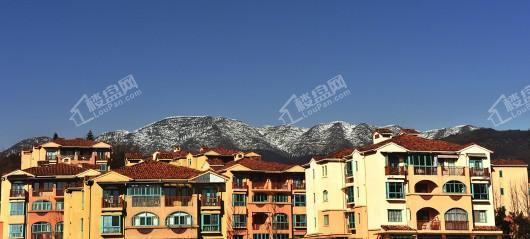 芳草地·雪岭仙山实景图