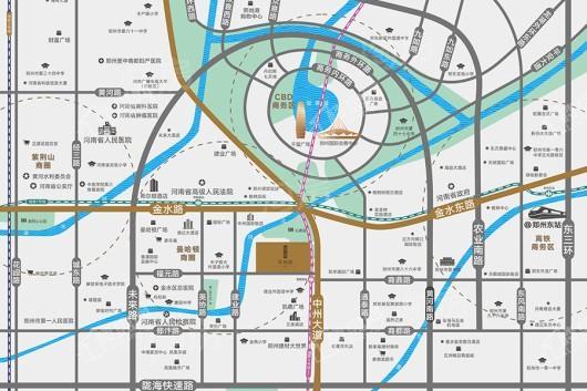 中州府位置图