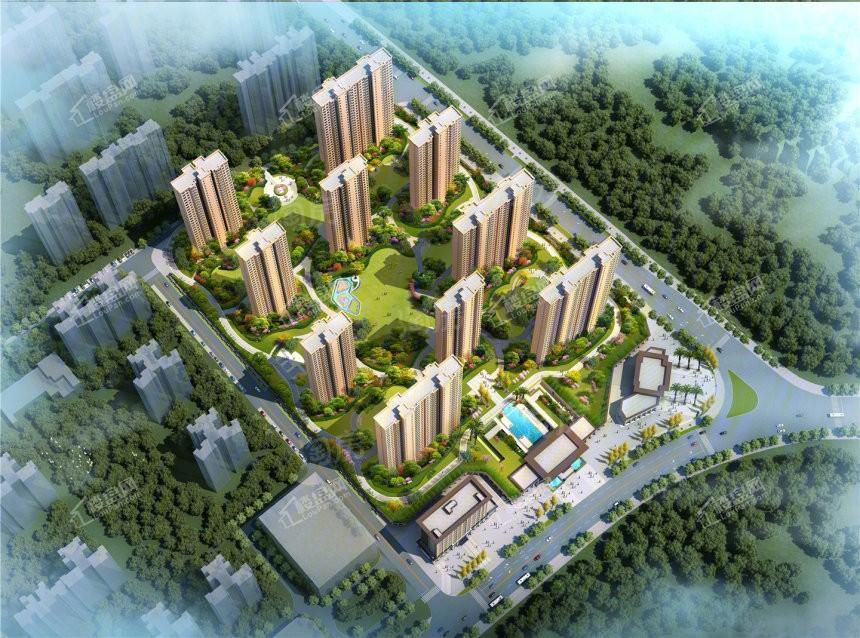 运达锦绣广场效果图