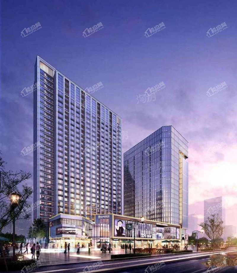 白鸟湖龙玺台效果图