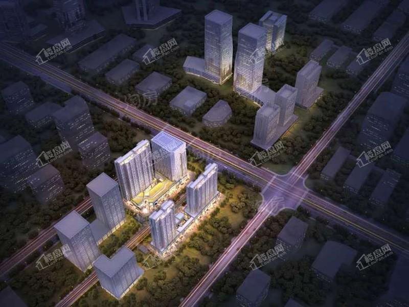 白鸟湖龙玺台效果图