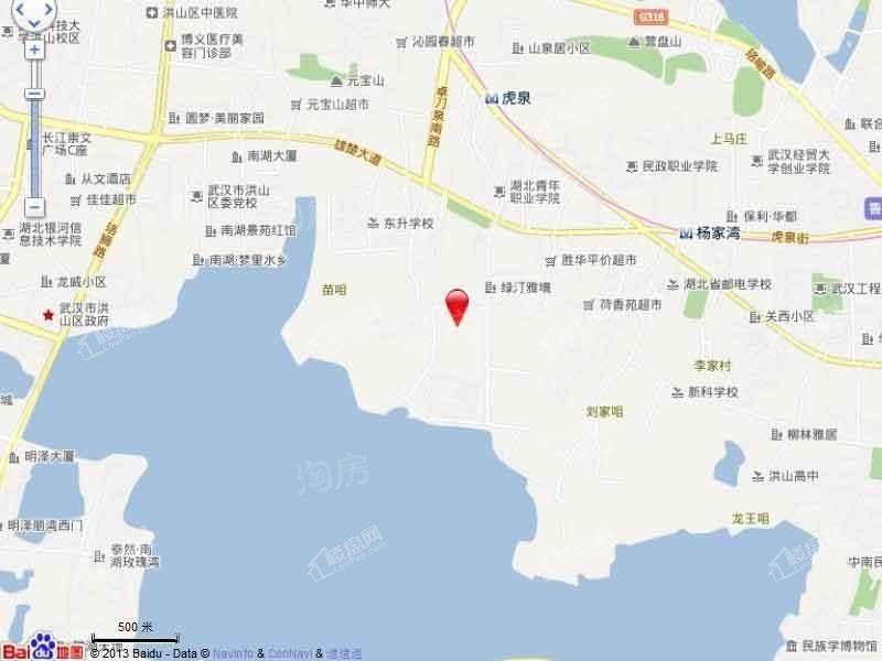 城投瀚城璞岸位置图