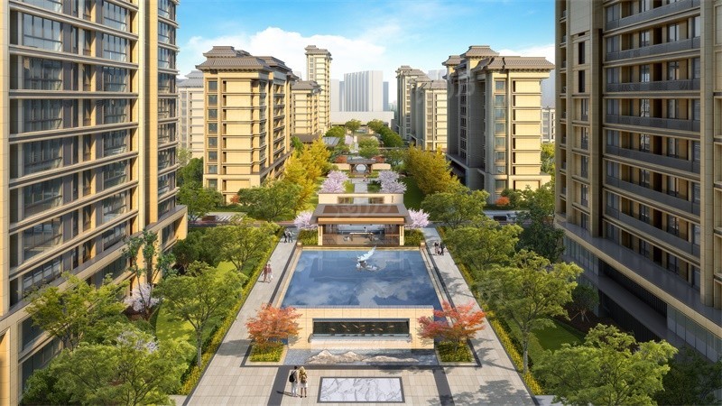 宝湖印象效果图