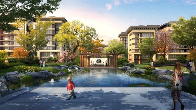 宝湖印象效果图