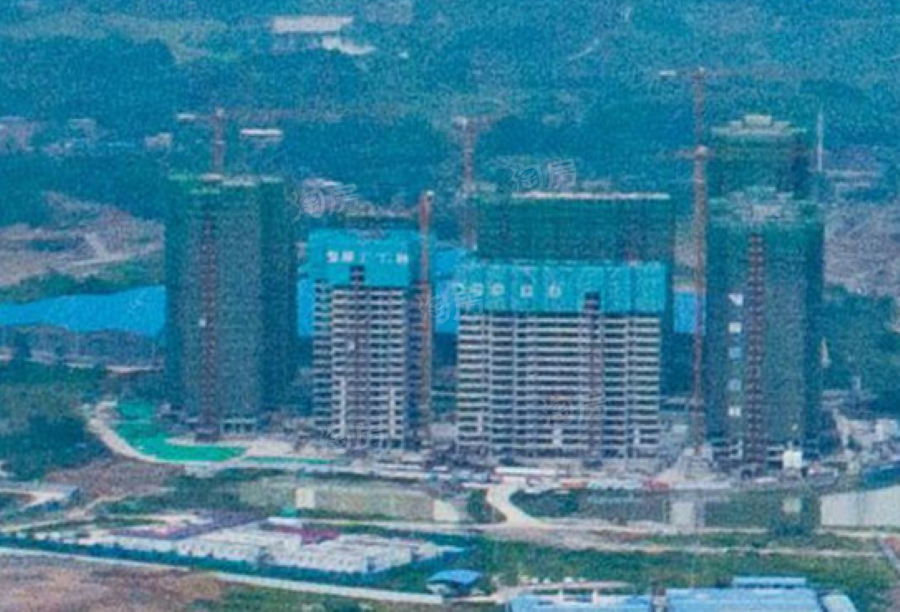 南宁绿地城实景图