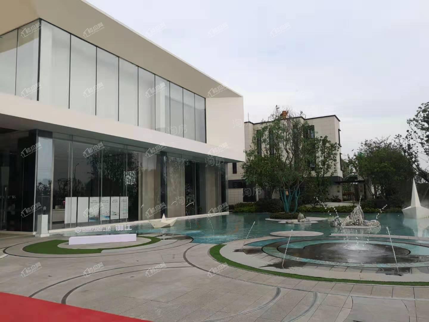 阳逻万达广场御江实景图