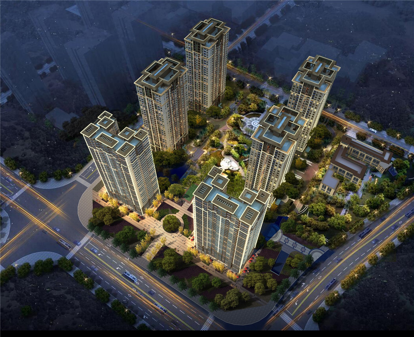 北科建春城大观效果图