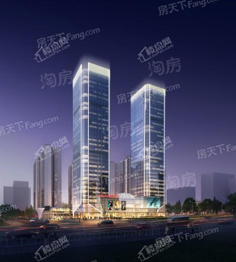 润和滨江广场效果图